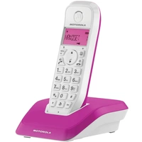 Motorola STARTAC S1201 DECT, GAP Schnurloses Telefon analog Freisprechen Pink, Weiß Motorola STARTAC S1201 DECT, GAP Schnurloses Telefon analog Freisprechen Pink, Weiß