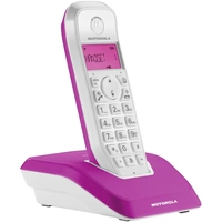 Motorola STARTAC S1201 DECT, GAP Schnurloses Telefon analog Freisprechen Pink, Weiß Motorola STARTAC S1201 DECT, GAP Schnurloses Telefon analog Freisprechen Pink, Weiß