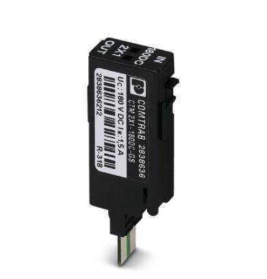 Phoenix Contact 2838636 CTM 2X1-180DC-GS Überspannungsschutz-Stecker 10er Set Überspannungsschutz für: Netzwerk (LSA) 5 kA 10St.