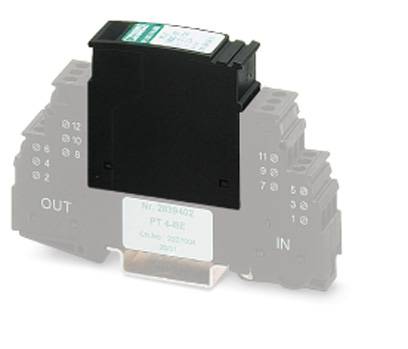 Phoenix Contact 2839237 PT 4-12DC-ST Überspannungsschutz-Ableiter steckbar 10er Set Überspannungsschutz für: Verteilerschrank