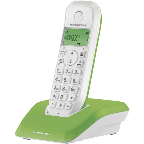 Motorola STARTAC S1201 DECT, GAP Schnurloses Telefon analog Grün, Weiß