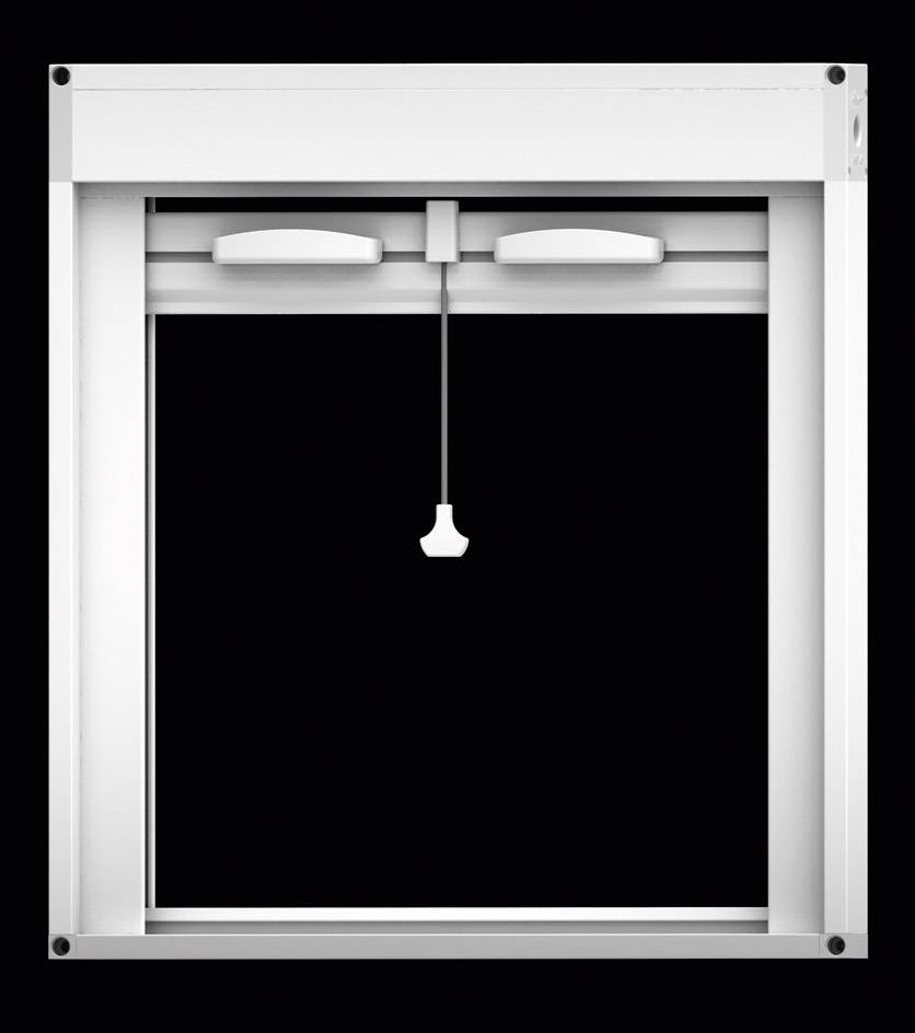 Heicko Rollo RO61-120160 Fliegengitter-Rollo (B x H) 1200mm x 1600mm Weiß 1St.