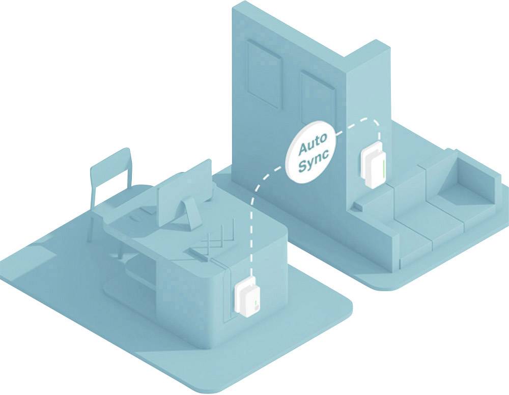 TP-LINK TL-WPA4220KIT Powerline WLAN Starter Kit TL-WPA4220KIT 600 MBit/s