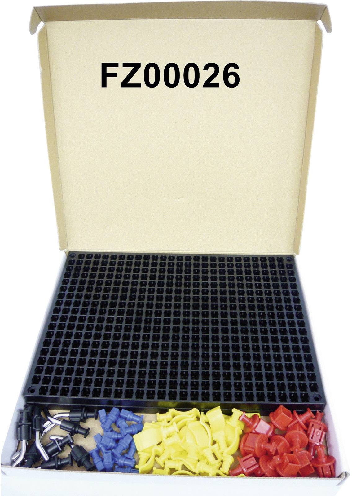 TOOLCRAFT 553943 Lochplatten-Set 2-tlg. + 80-tlg. Zubehör (L x B) 194mm x 278mm 1 Set