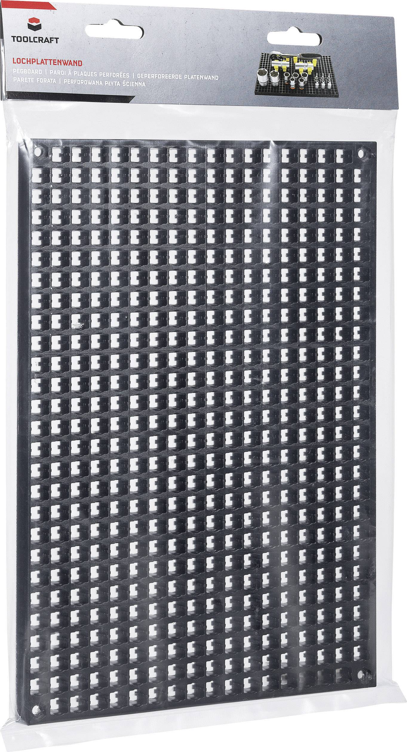 TOOLCRAFT 553945 Lochplattenwand (L x B) 278 mm x 194 mm 1 St.