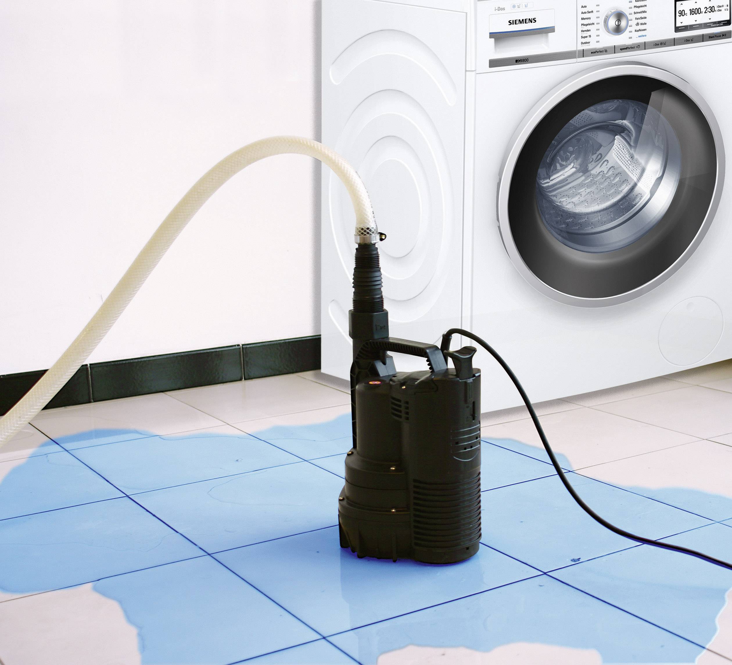 T.I.P. - Technische Industrie Produkte Integra 8000 30166 Flachsaugende Tauchpumpe 8000 l/h 7 m