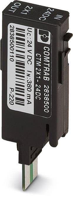 Phoenix Contact 2838500 CTM 2X1- 24DC Überspannungsschutz-Stecker 10er Set Überspannungsschutz für: Netzwerk (LSA) 5 kA 10St.