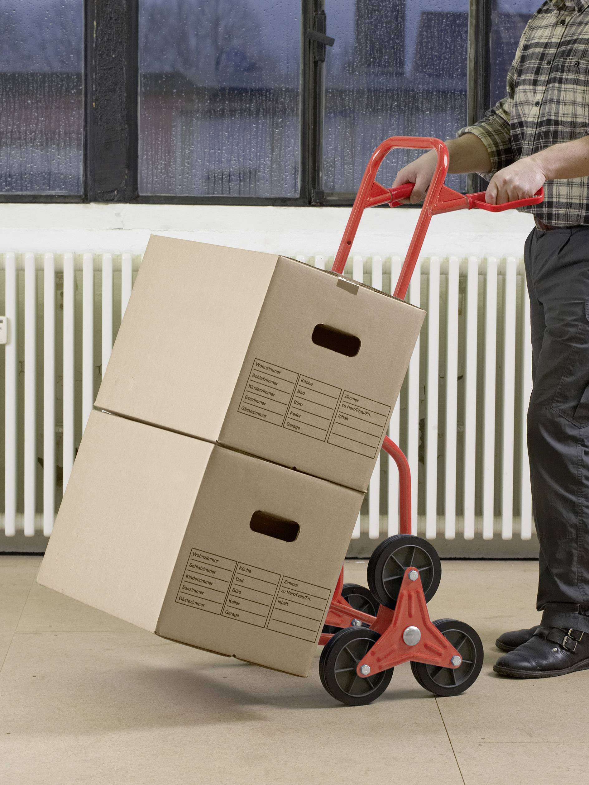 Meister Werkzeuge 8985750 Treppenkarre klappbar Stahl Traglast (max.): 120kg