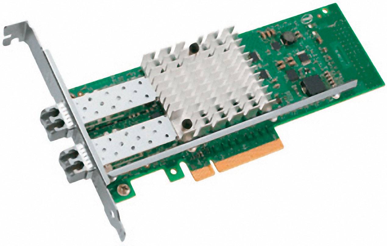 Intel Ethernet Converged Network Adapter X520-SR2 - Netzwerkadapter - PCIe 2.0 x8 Low-Profile - 10GBase-SR x 2