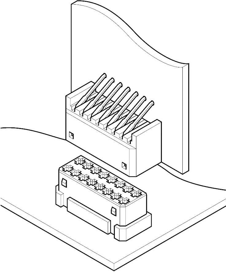 JST Buchsengehäuse-Platine JED Polzahl Gesamt 8 Rastermaß: 1.25mm 08R-JED