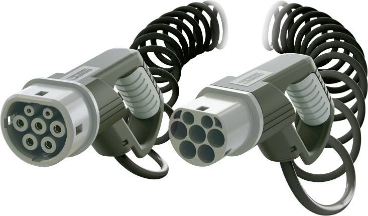 Phoenix Contact 1405192 eMobility Ladekabel 4 m Spiralkabel