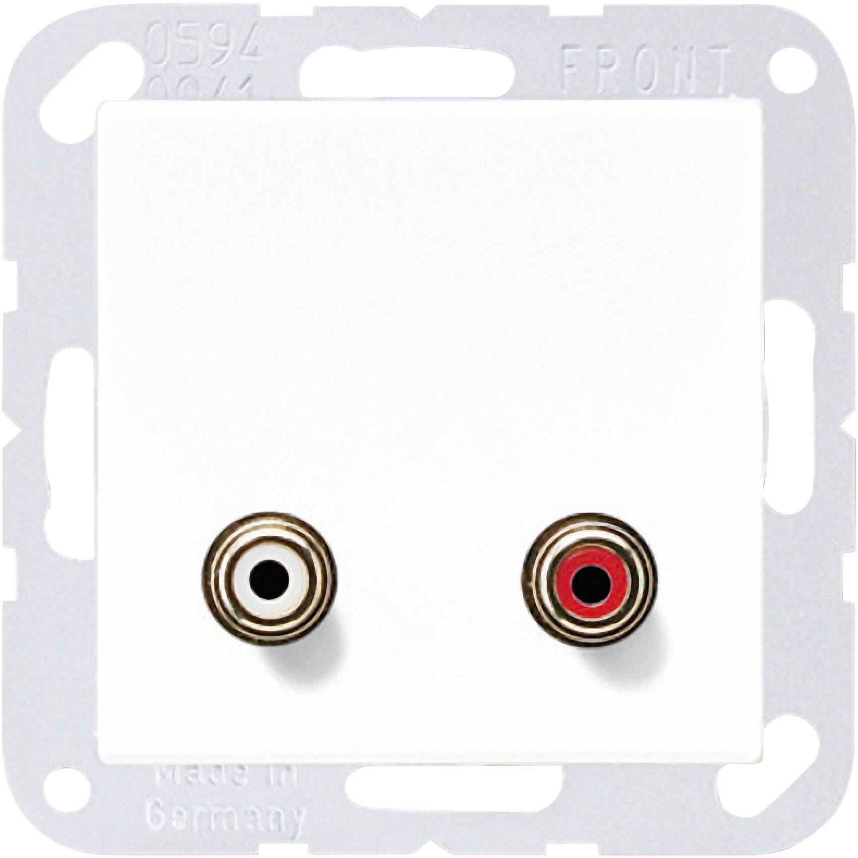 Jung Einsatz Chinch AS 500, A 500, A creation, A plus Creme-Weiß MAA1021 1St.