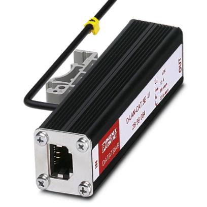 Phoenix Contact 2859084 D-LAN-CAT.5E-U Überspannungsschutz-Zwischenstecker Überspannungsschutz für: Verteilerschrank, Netzwerk (RJ45) 0.35 kA 1 S