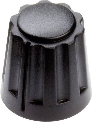 Mentor 4331.4000 4331.4000 Drehknopf Schwarz (Ø x H) 14.5 mm x 14 mm