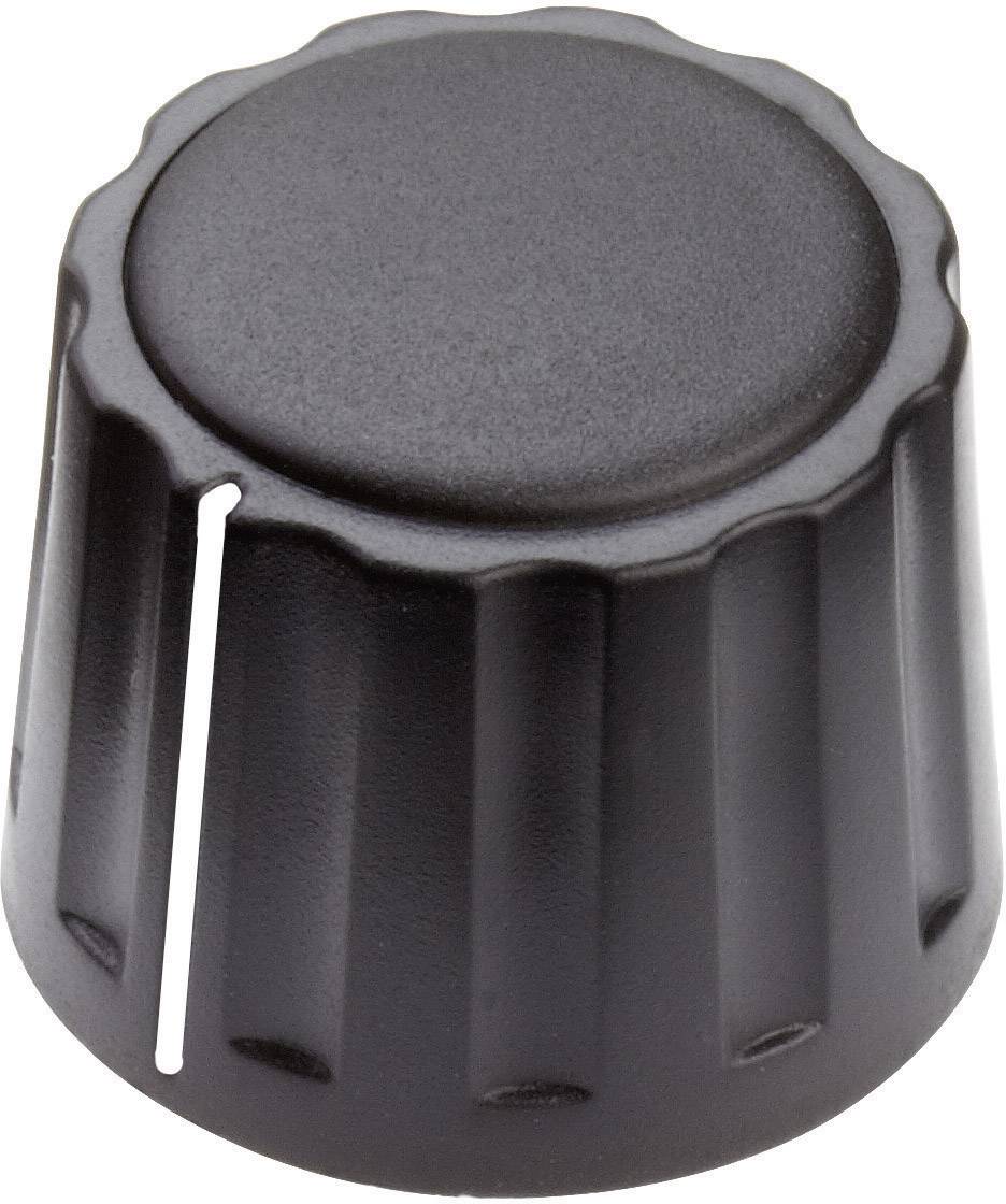 Mentor 4332.4001 4332.4001 Drehknopf mit Zeiger Schwarz (Ø x H) 20mm x 15mm 1St.