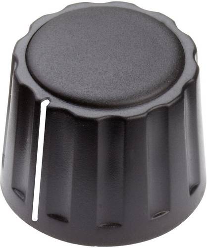 Mentor 4332.6001 4332.6001 Drehknopf mit Zeiger Schwarz (Ø x H) 20 mm x 15 mm 1 St.