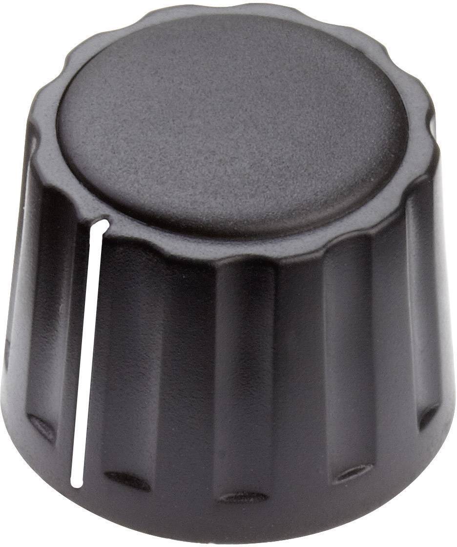 Mentor 4332.6001 4332.6001 Drehknopf mit Zeiger Schwarz (Ø x H) 20mm x 15mm 1St.