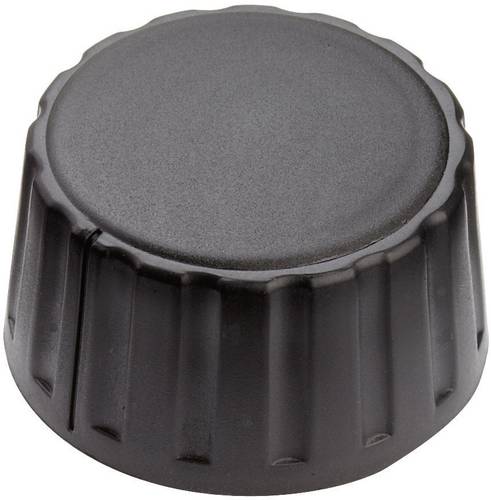 Mentor 4334.6000 4334.6000 Drehknopf Schwarz (Ø x H) 36 mm x 18.5 mm 1 St.