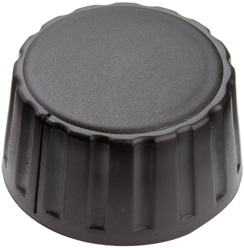 Mentor 4334.6000 4334.6000 Drehknopf Schwarz (Ø x H) 36mm x 18.5mm 1St.