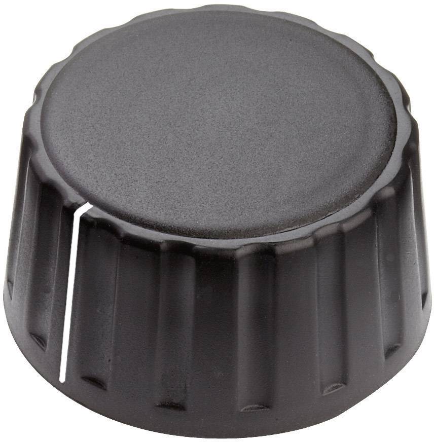Mentor 4334.6001 4334.6001 Drehknopf mit Zeiger Schwarz (Ø x H) 36 mm x 18.5 mm 1 St.