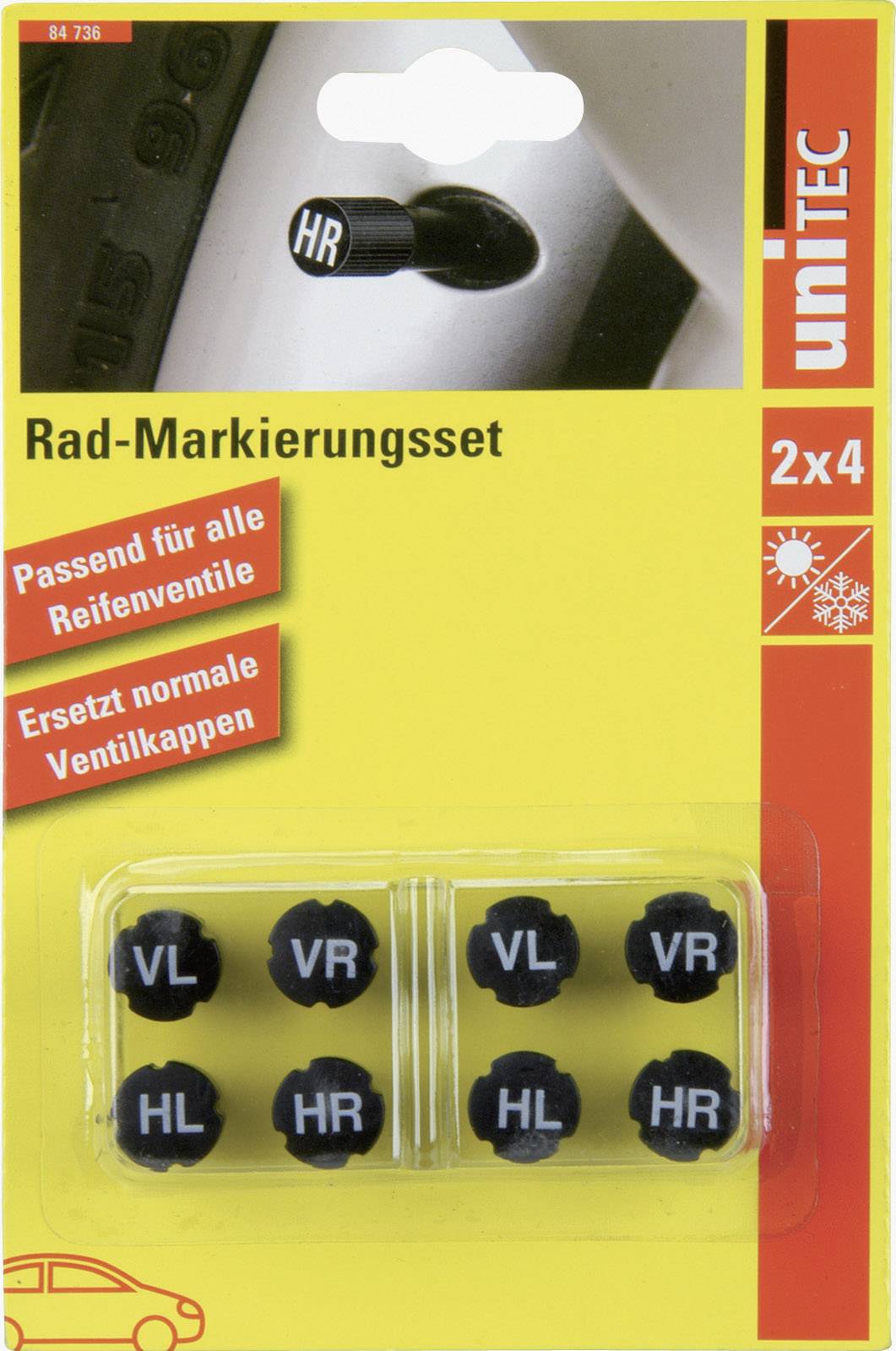Unitec 84736 Reifenmarkierung