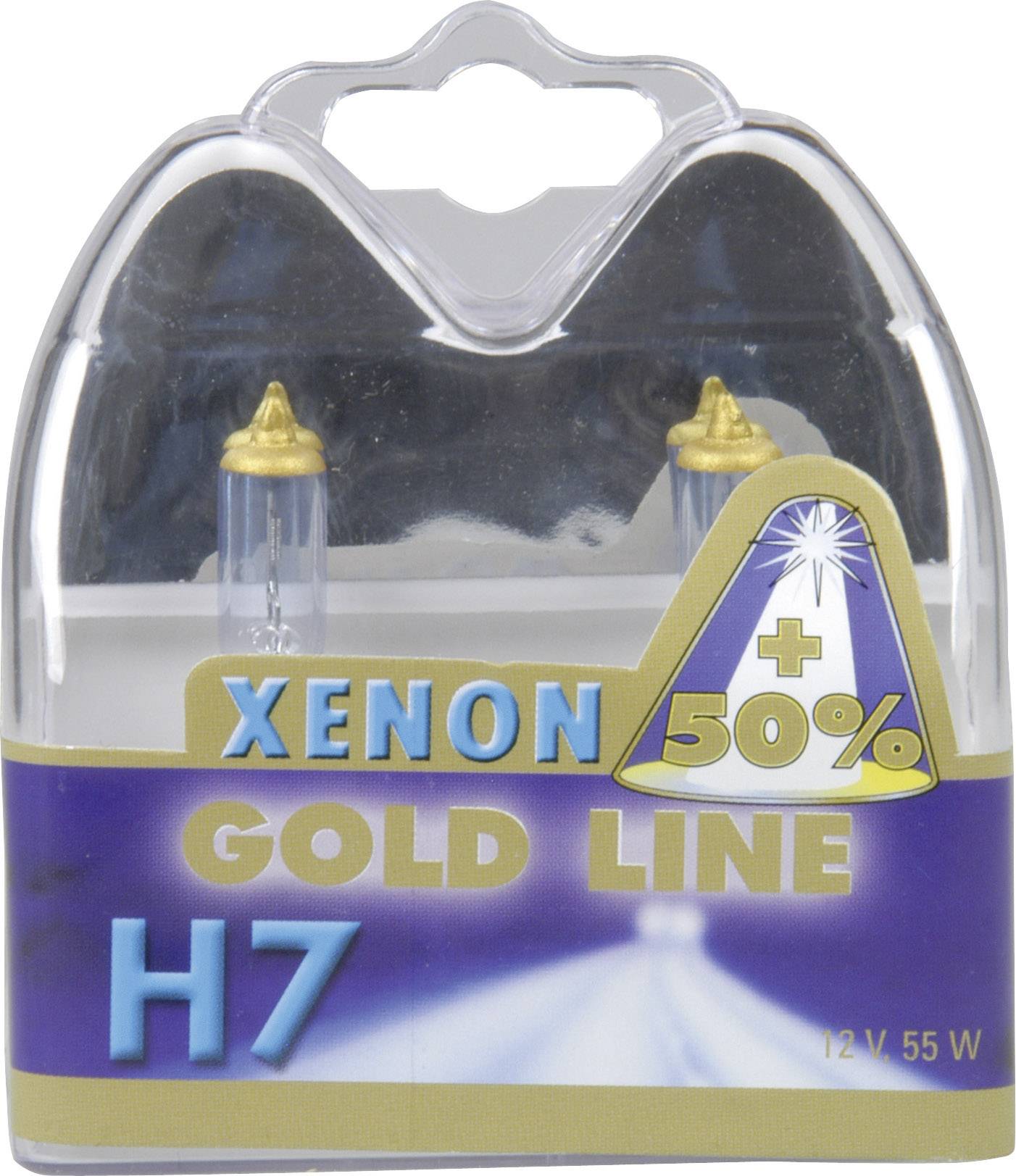 Unitec 77767 Halogen Leuchtmittel Xenon Gold H7 55 W 12 V