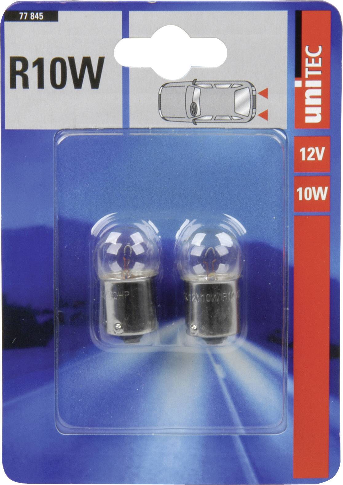 Unitec 77845 Signal Leuchtmittel Standard R10W 10 W 12 V