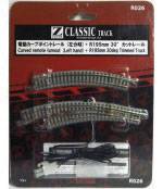 Rokuhan 7297026 Z Gleis (mit Bettung) Bogenweiche, elektrisch, links 30° 195 mm, 220mm 1St.