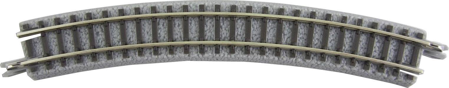 Rokuhan 7297032 Z Gleis (mit Bettung) Gebogenes Gleis 30 ° 195 mm 6 St.