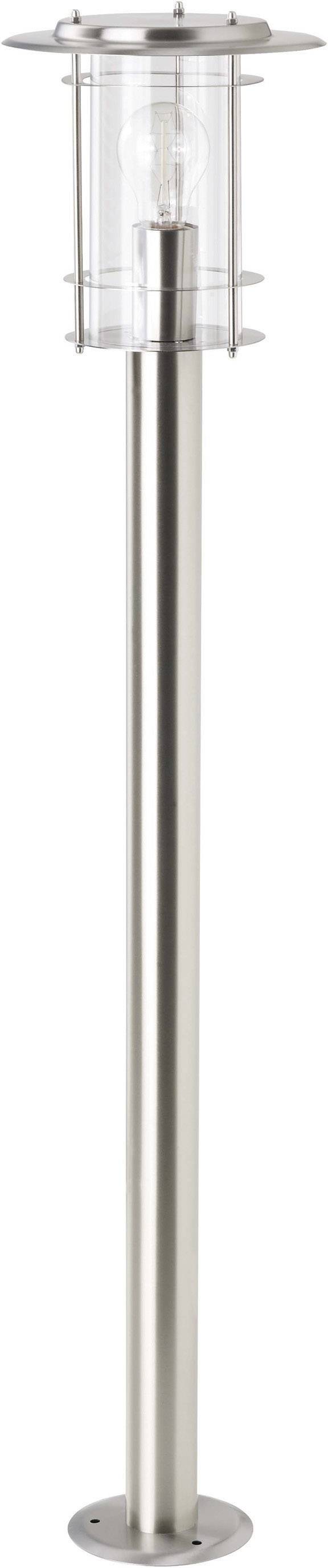 Brilliant 44785/82 York Außenstandleuchte Halogen E27 60W Edelstahl