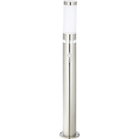 Brilliant G46799/82 Bole Außenstandleuchte mit Bewegungsmelder Energiesparlampe, LED E27, LED fest eingebaut 60.84W Edelstahl Brilliant G46799/82 Bole Außenstandleuchte mit Bewegungsmelder Energiesparlampe, LED E27, LED fest eingebaut 60.84W Edelstahl