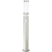 Brilliant G46799/82 Bole Außenstandleuchte mit Bewegungsmelder Energiesparlampe, LED E27, LED fest eingebaut 60.84W Edelstahl Brilliant G46799/82 Bole Außenstandleuchte mit Bewegungsmelder Energiesparlampe, LED E27, LED fest eingebaut 60.84W Edelstahl