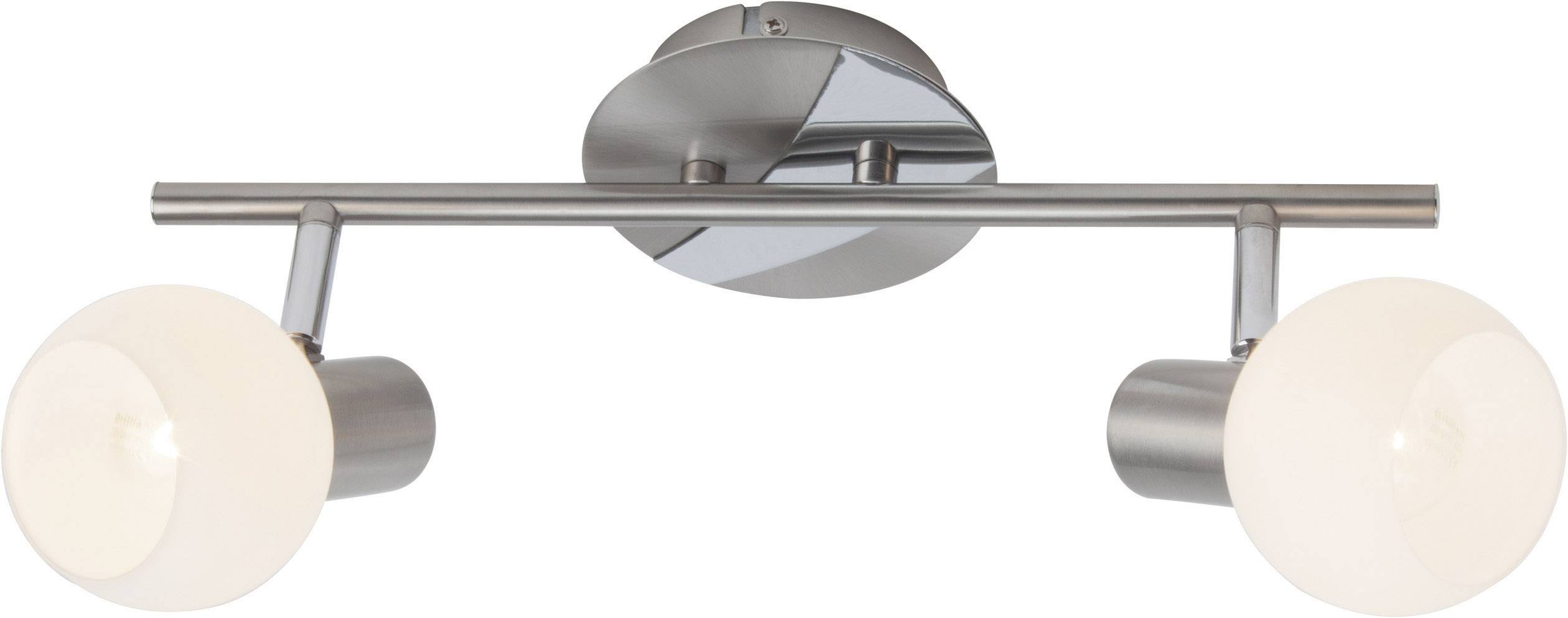 Brilliant Tiara 15613/13 Deckenstrahler Halogen E14 80W Eisen, Weiß