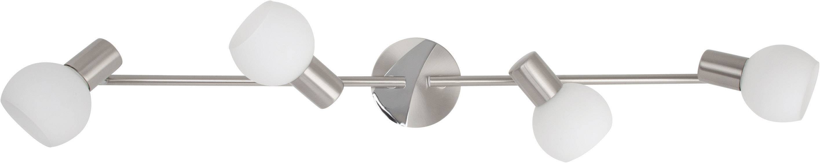 Brilliant Tiara 15632/13 Deckenstrahler Halogen E14 160W Eisen, Weiß