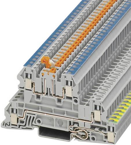 Phoenix Contact 3076032 Installationsschutzleiterklemme 5.2 mm Schrauben Grau