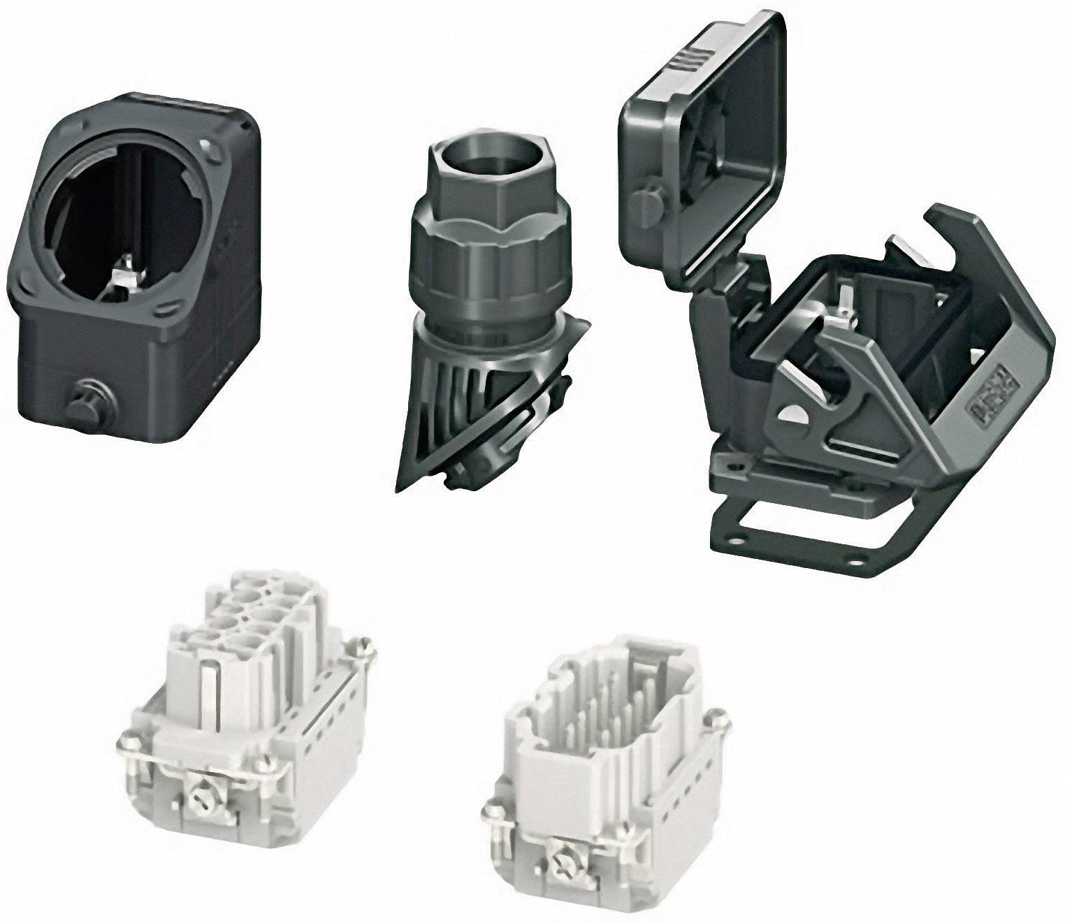 Phoenix Contact HC-EVO-B10PT-BWSC-HL-M25-PLRBK Steckverbinder-Set mit Push-In Anschluss Inhalt: 1 S
