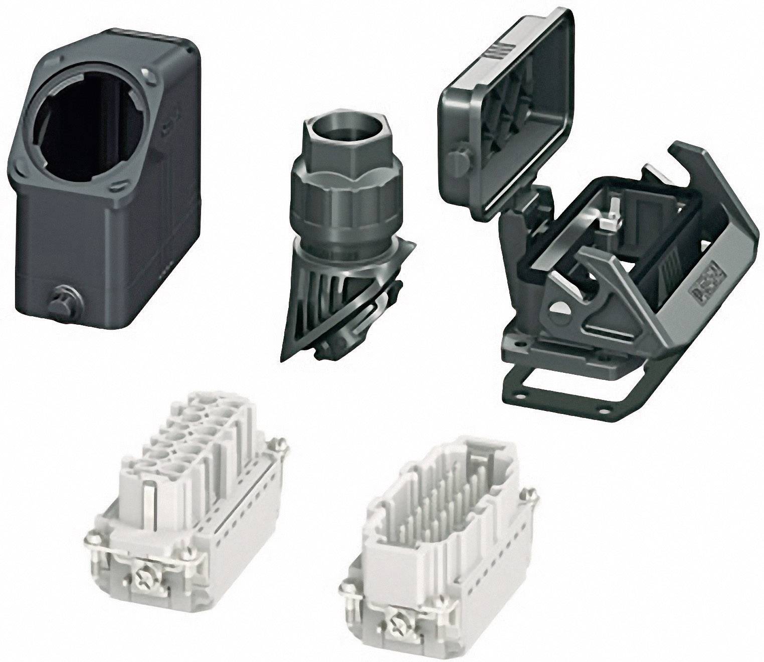 Phoenix Contact HC-EVO-B16PT-BWSC-HH-M25-PLRBK Steckverbinder-Set mit Push-In Anschluss Inhalt: 1 S