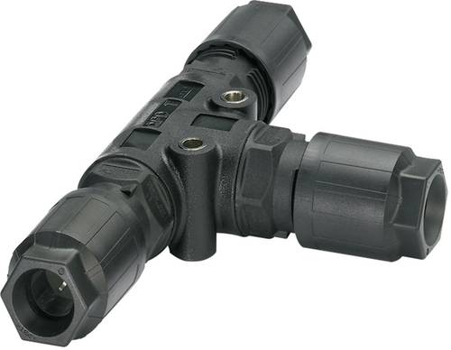 1405401 Rundstecker Verteiler T-Verteiler Serie (Rundsteckverbinder): QUICKON Gesamt