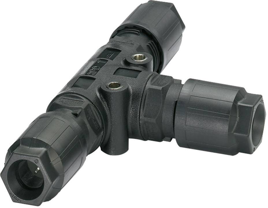 Phoenix Contact 1405401 Rundstecker Verteiler T-Verteiler Gesamtpolzahl: 4 + PE Serie (Rundsteckver