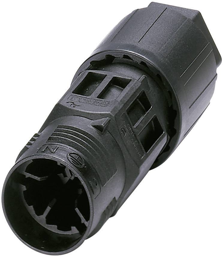 Phoenix Contact 1403834 Rundstecker Leitungsverbinder Gesamtpolzahl: 4 + PE Serie (Rundsteckverbind