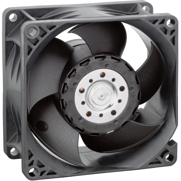 EBM Papst 8214 JH4 Axiallüfter 24 V/DC 222 m³/h (L x B x H) 80 x 80 x 38mm EBM Papst 8214 JH4 Axiallüfter 24 V/DC 222 m³/h (L x B x H) 80 x 80 x 38mm