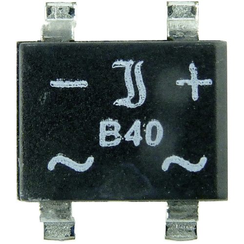 TRU Components TC-ABS10 Brückengleichrichter SO-4 1000 V 0.8 A Einphasig