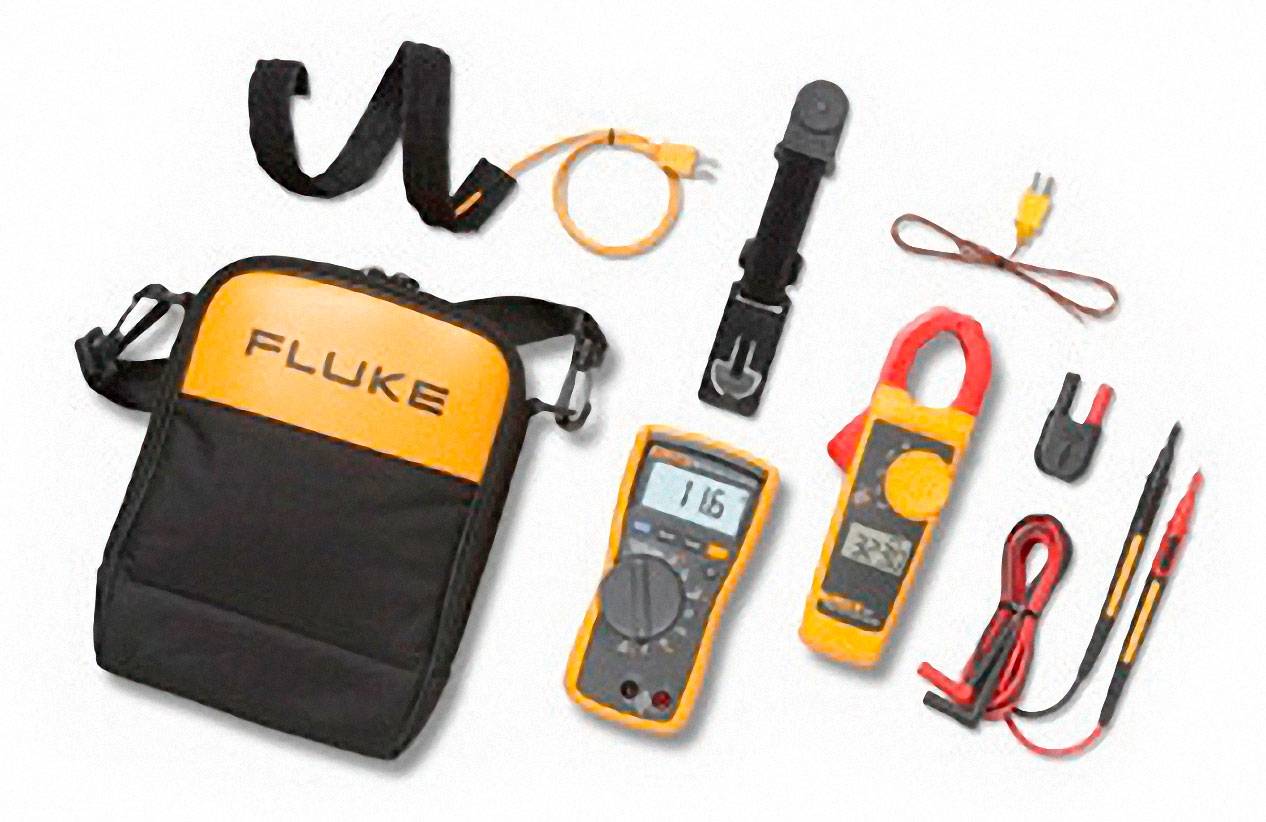 Fluke 116/323 Hand-Multimeter, Stromzange digital LoZ CAT III 600V Anzeige (Counts): 6000