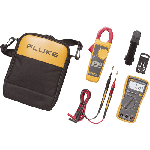 Fluke 117/323 Hand-Multimeter, Stromzange digital CAT III 600 V Anzeige (Counts): 6000