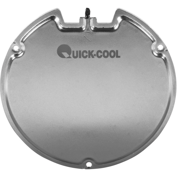 QuickCool QHD-46007 3-D Heat-Diffuser Bohrlöcher (Ø x H) 98mm x 3mm