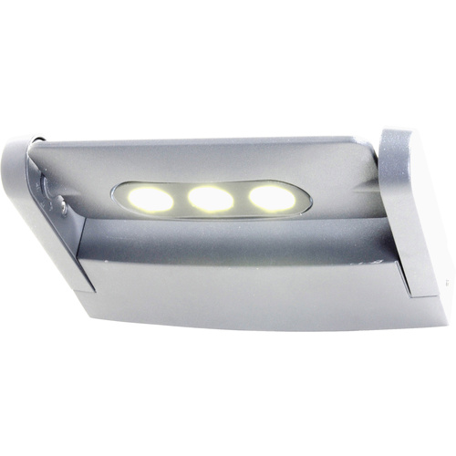 ECO-Light Ledspot 6144 S1 gr LED-Außenwandleuchte LED LED fest eingebaut 9W Anthrazit