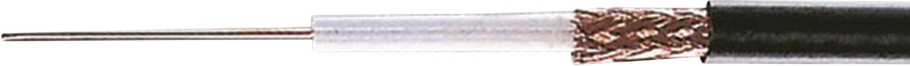 Helukabel 40004 Koaxialkabel Außen-Durchmesser: 6.20mm RG59 B/U 75Ω Schwarz Meterware