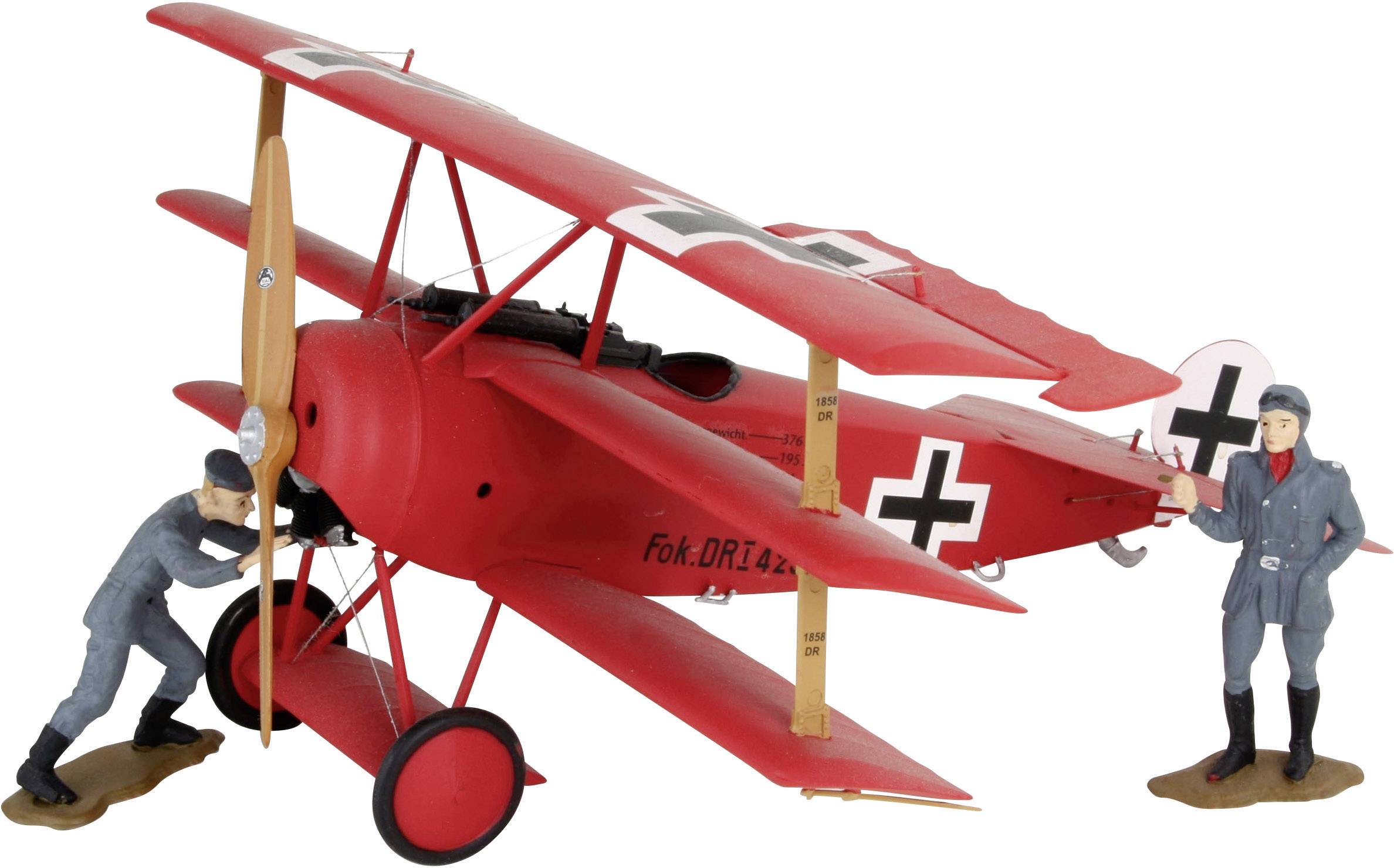 Revell 04744 Fokker DR.I Richthofen Flugmodell Bausatz 1:28