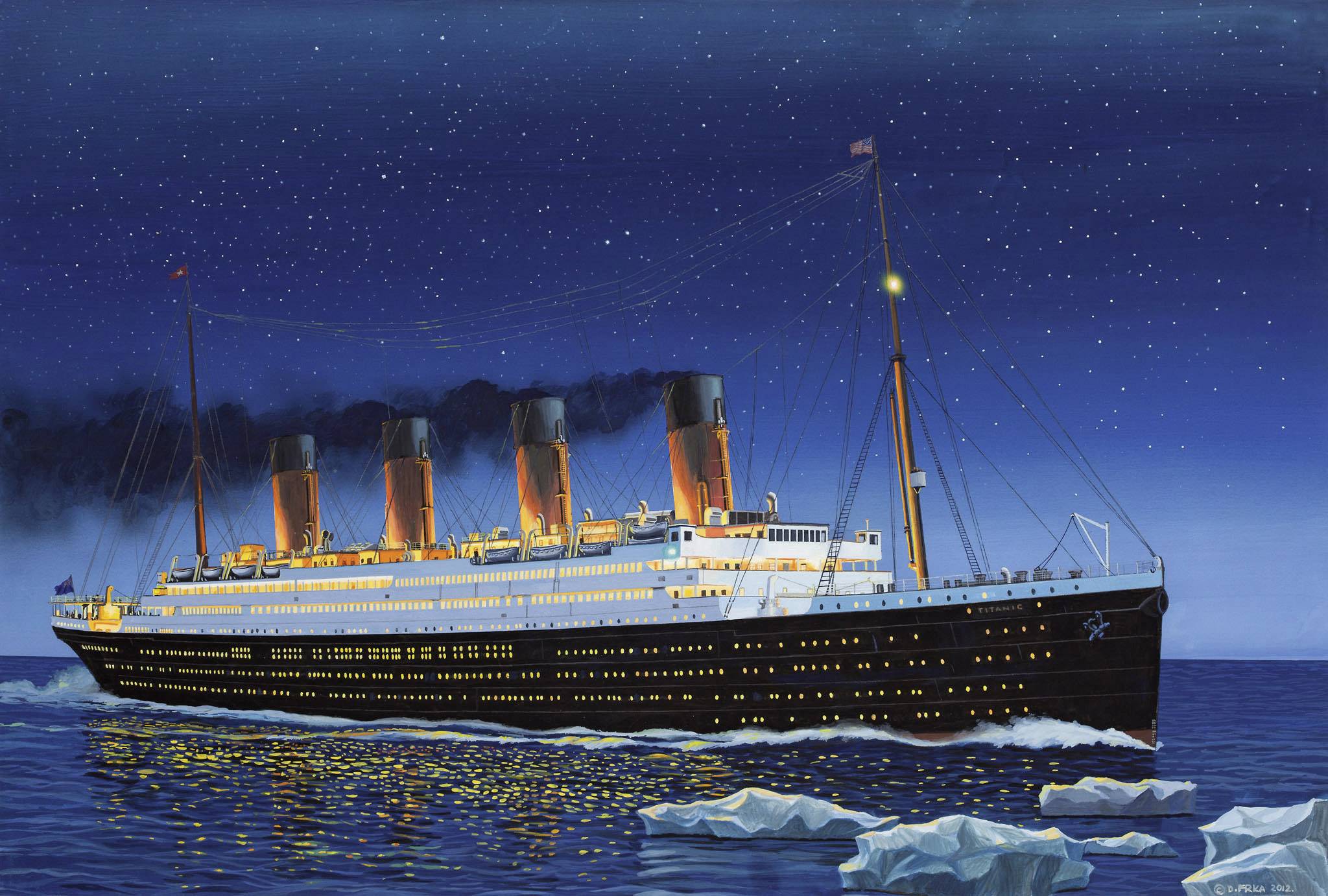 Revell 05210 R.M.S. Titanic Schiffsmodell Bausatz 1:700