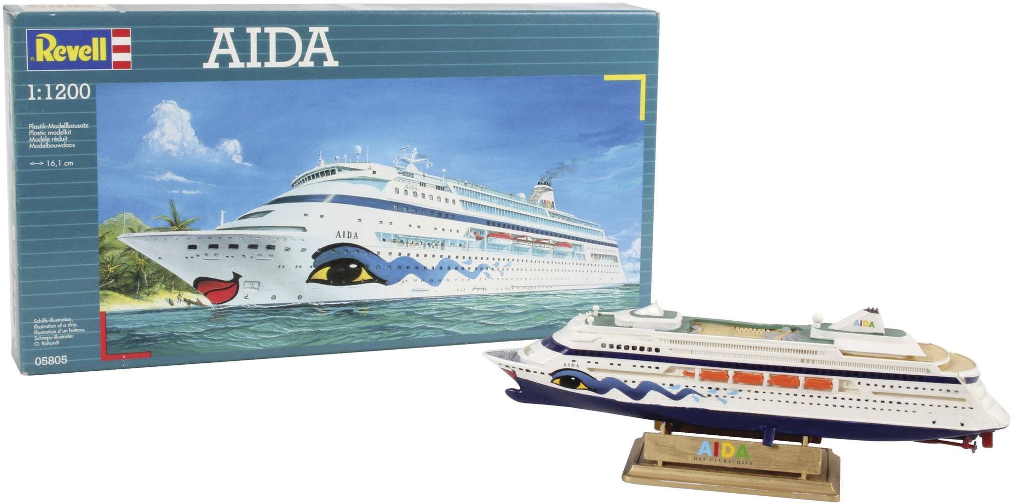 Revell 05805 Aida Schiffsmodell Bausatz 1:1200